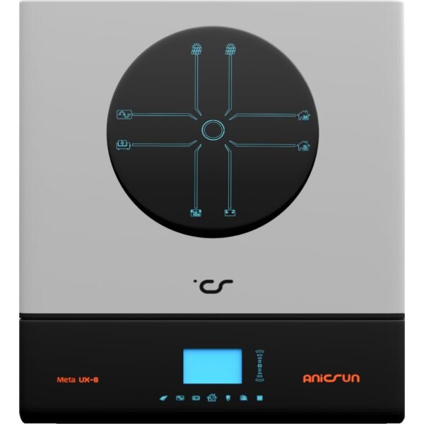anicsun meta ux 8kw hybrid single phase inverter